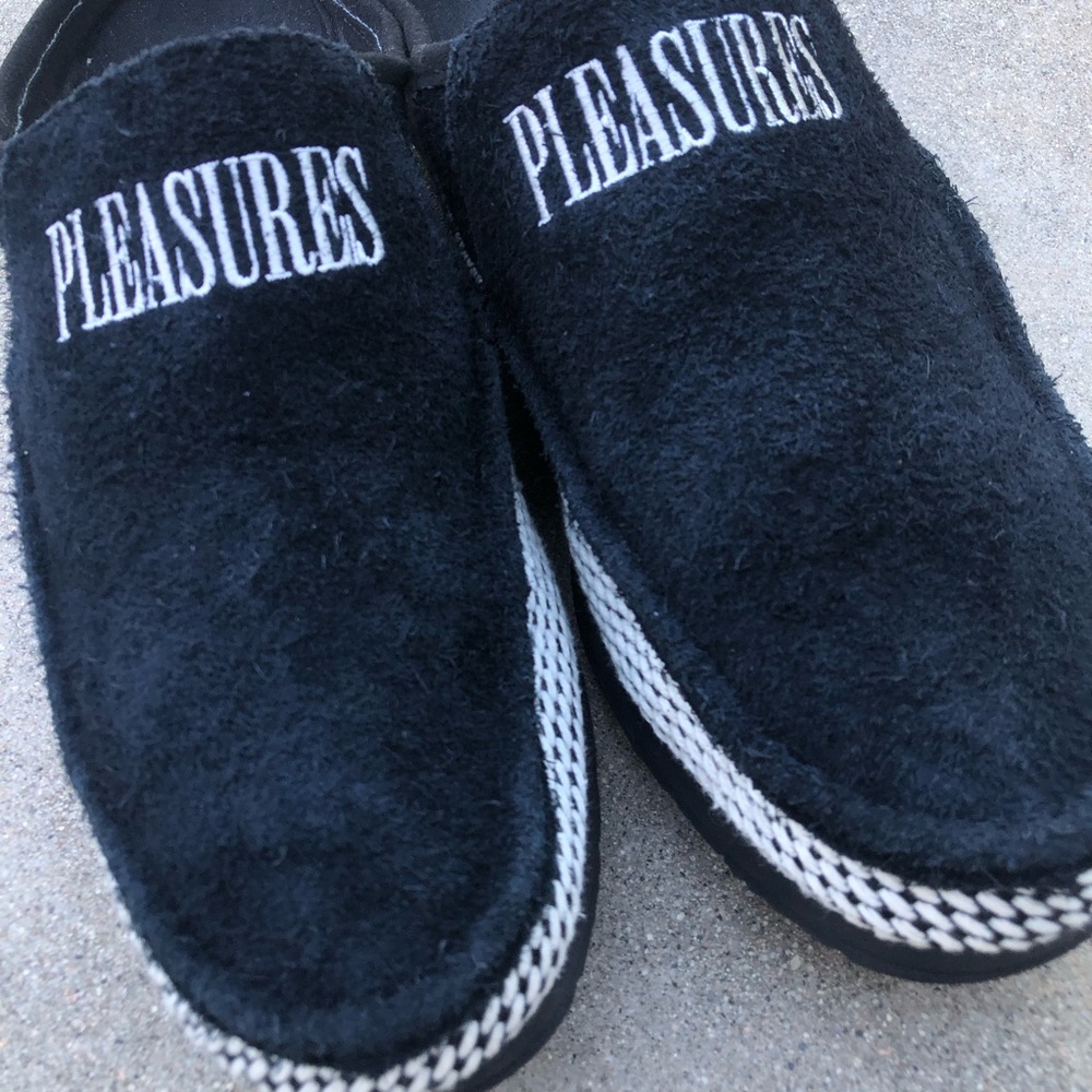 Sperry x Pleasures Moc-Sider Mule Slip On Black Loafers Shoes Size 13M - Picture 5 of 13